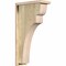 Ekena Millwork Yorktown Rough Sawn Corbel w/Backplate, Douglas Fir, 6"W x 14"D x 26"H COR06X14X26YOR01RDF - alternate 1